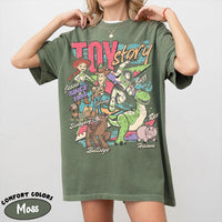 Toy Story Retro Jessie Woody Buzz Lightyear — Gildan Sweatshirt fan art by Snagva (5)