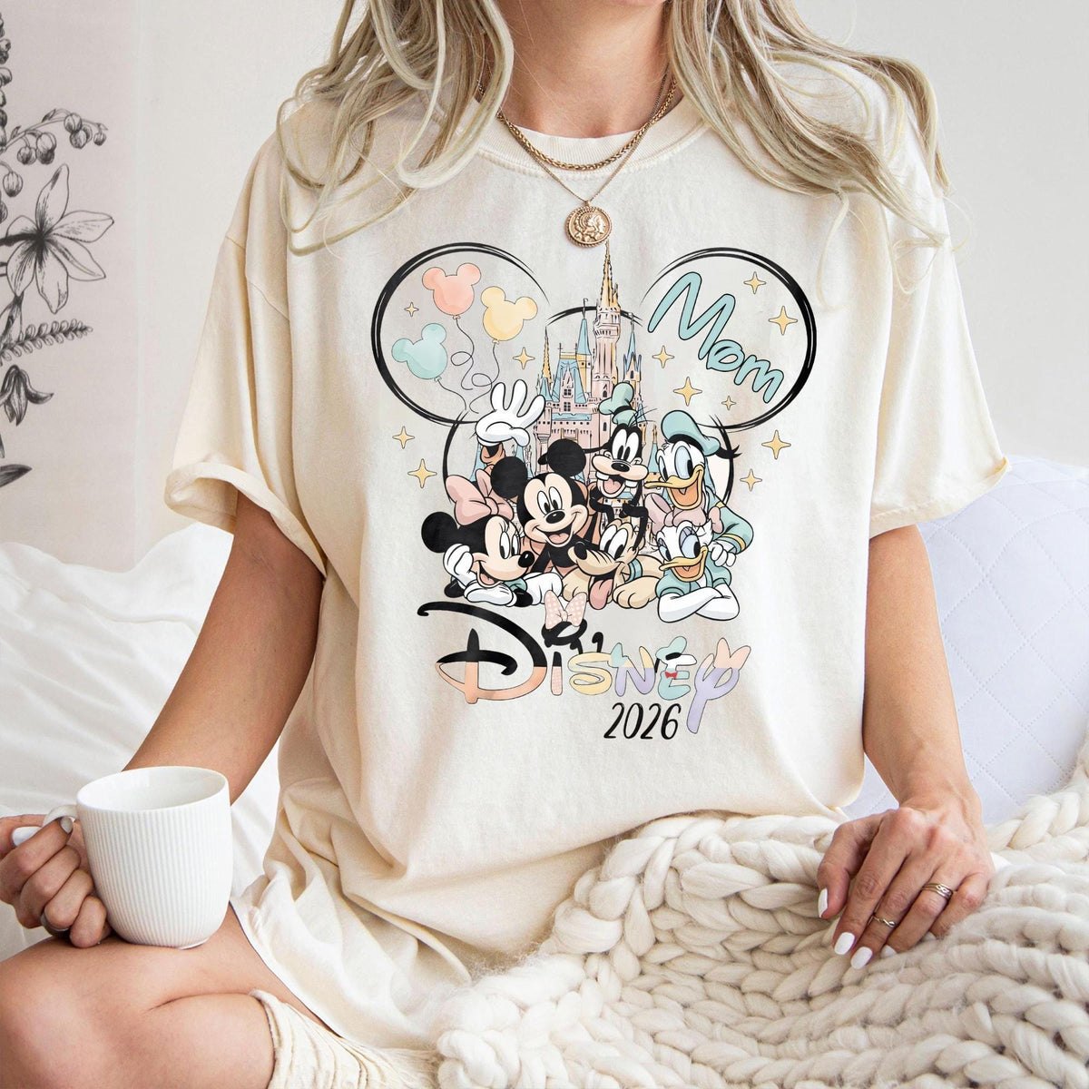 Custom Disney Trip 2026 — Bella+Canvas Tee fan art by Snagva