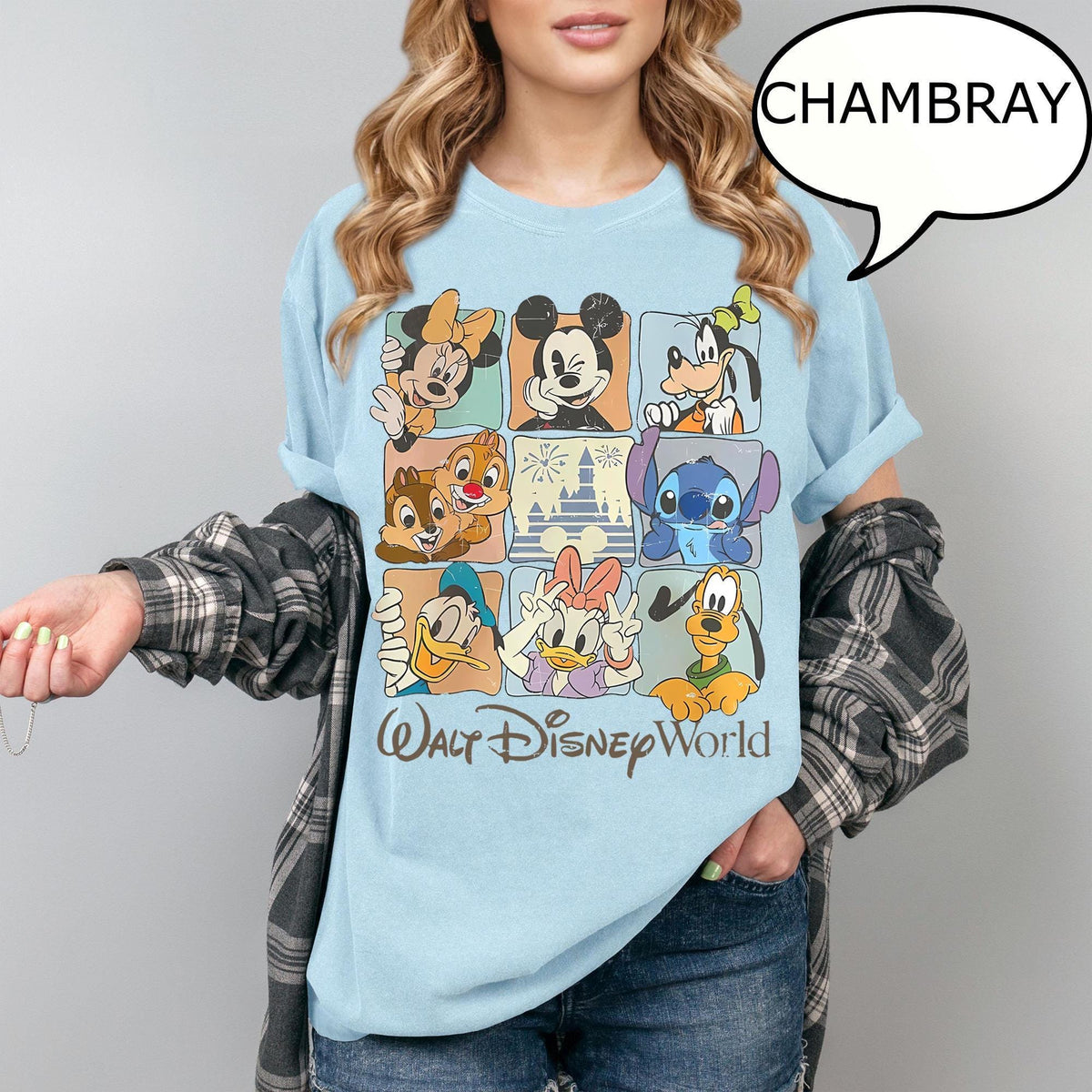 Comfort Colors Walt Disneyworld Retro — Comfort Colors Tee fan art by Snagva (2)
