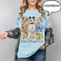 Comfort Colors Walt Disneyworld Retro — Gildan Hoodie fan art by Snagva (2)