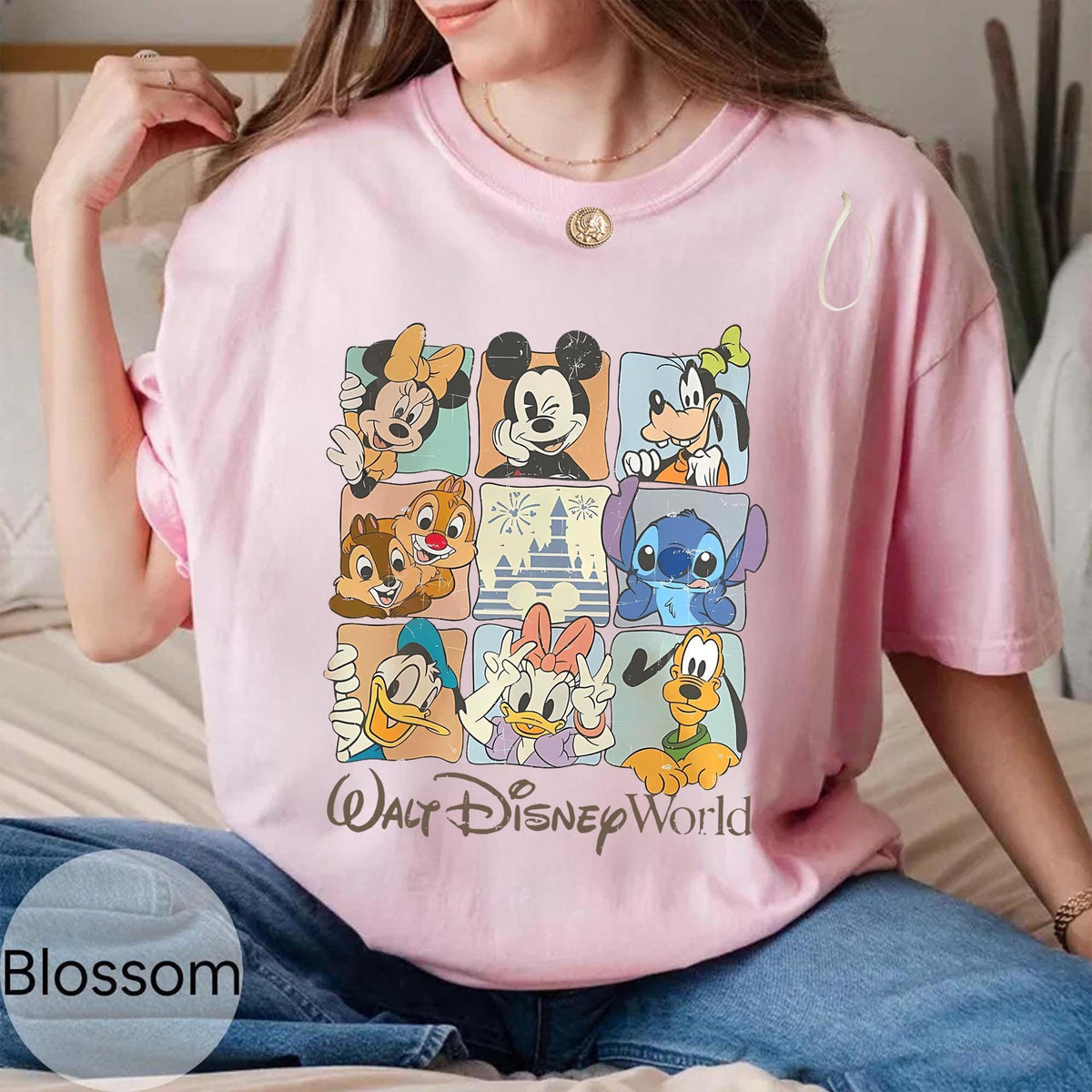 Comfort Colors Walt Disneyworld Retro — Bella+Canvas Tee fan art by Snagva (3)