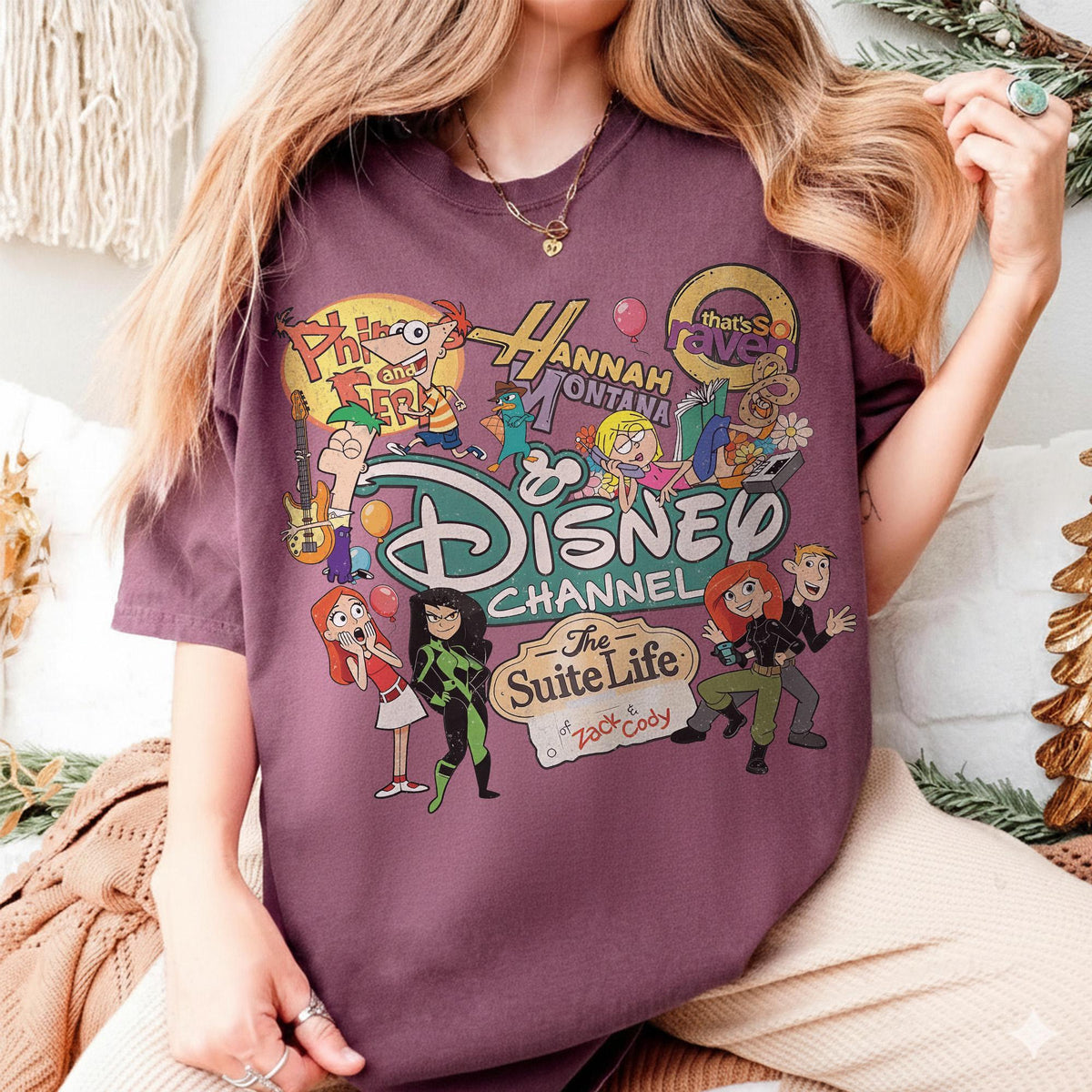 Retro Disney Channel Cartoon Characters — Bella+Canvas Tee fan art by Snagva (2)