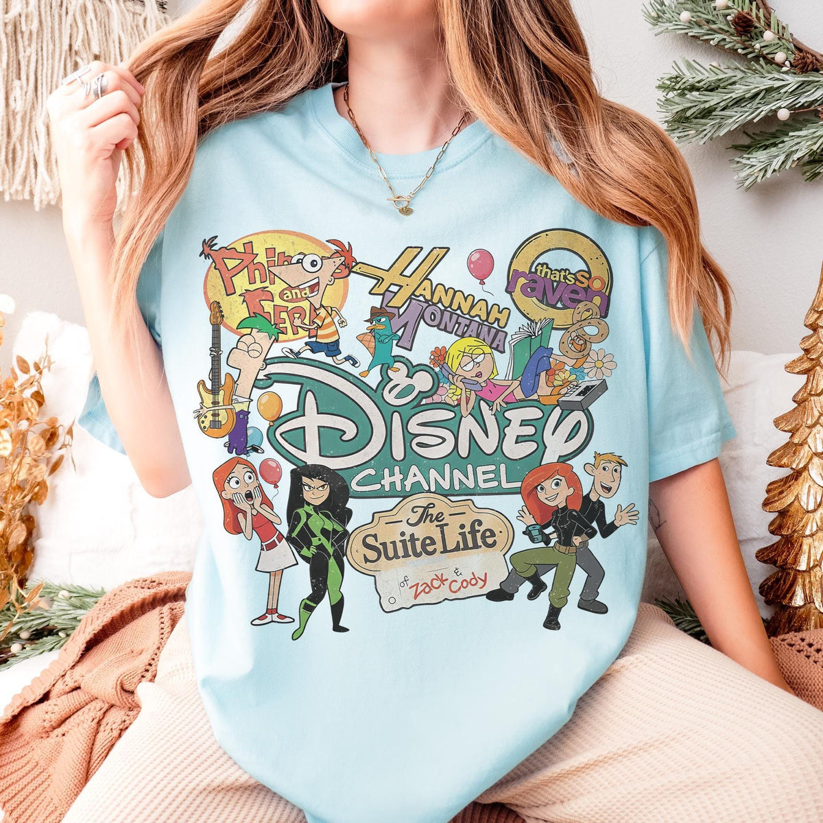 Retro Disney Channel Cartoon Characters — Comfort Colors Tee fan art by Snagva (3)