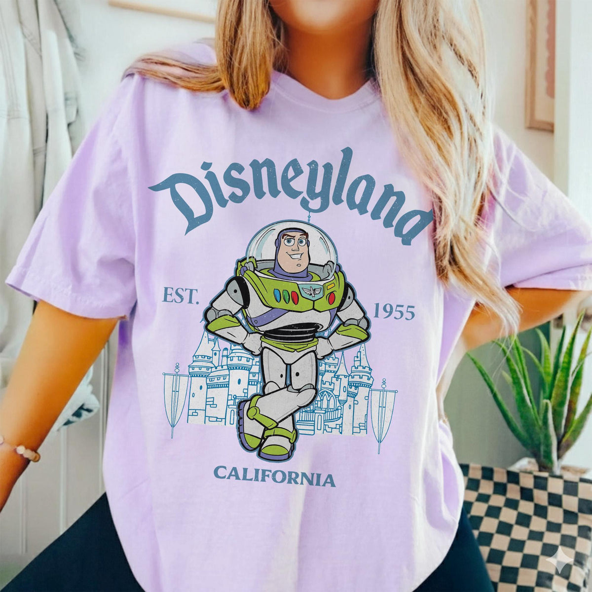 Disneyland Est 1955 Retro Character — Comfort Colors Tee fan art by Snagva (4)