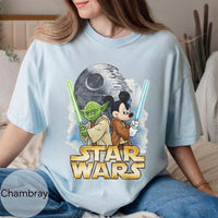 Retro Star Wars Mickey — Gildan Sweatshirt fan art by Snagva