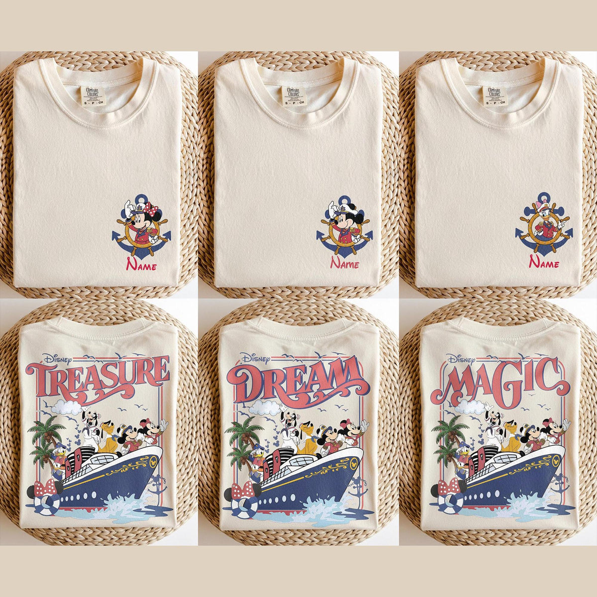 Custom Disney Cruise Squad — Comfort Colors Tee fan art by Snagva