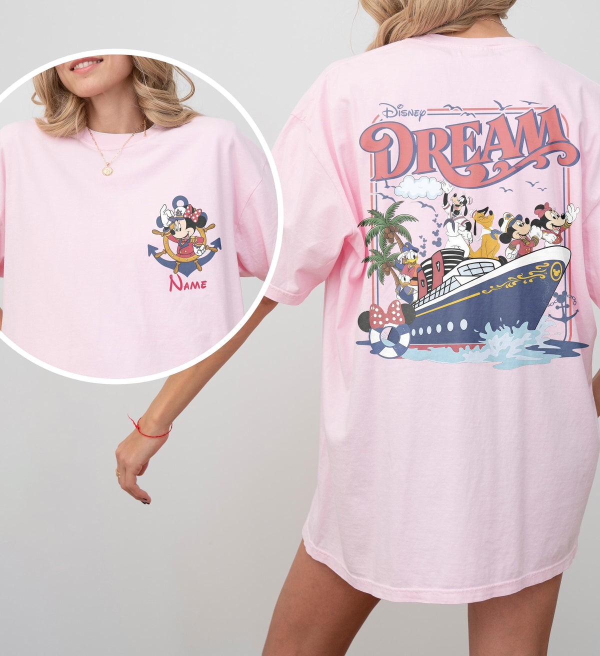 Custom Disney Cruise Squad — Bella+Canvas Tee fan art by Snagva (4)