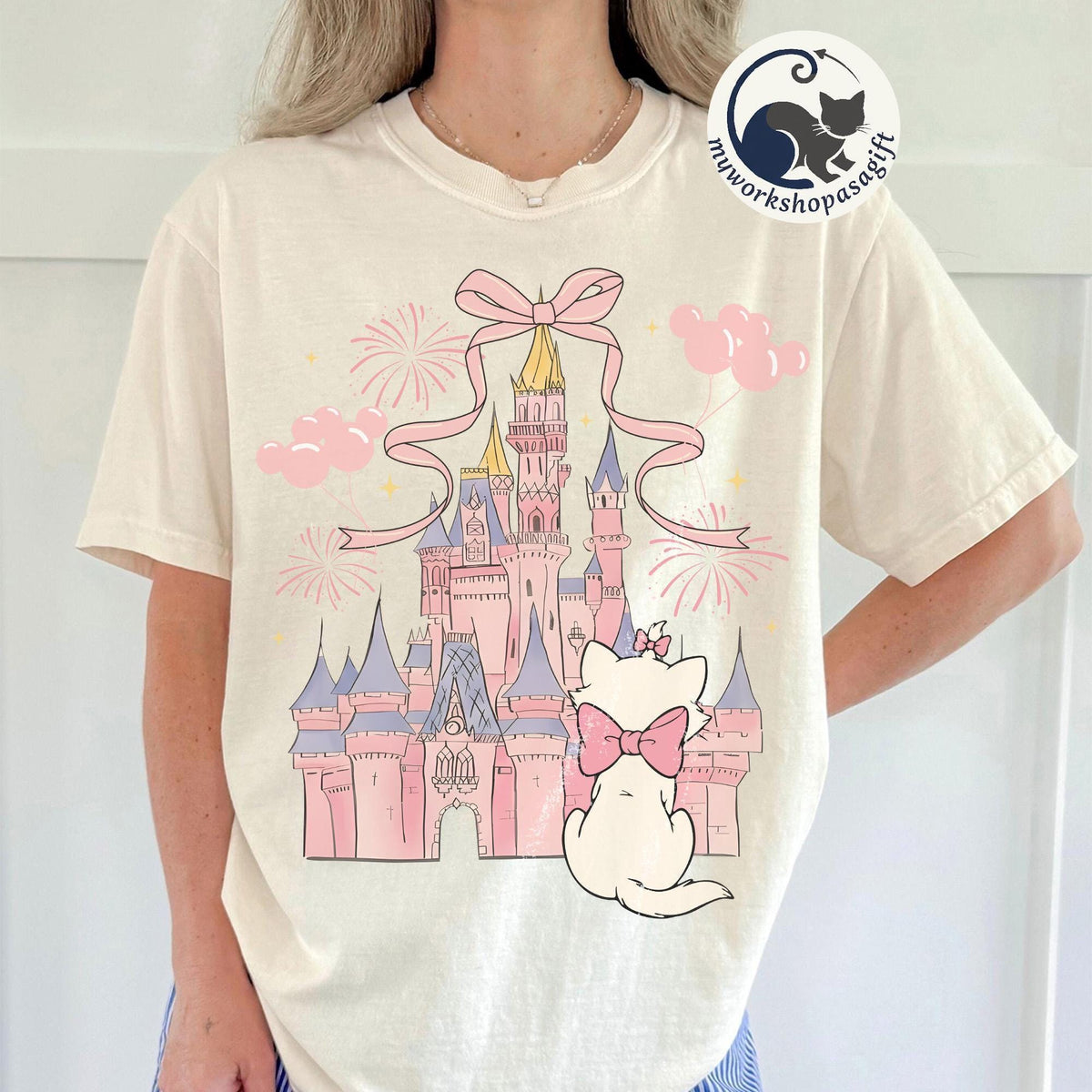 Disney Aristocats Marie Cat — Comfort Colors Tee fan art by Snagva (2)