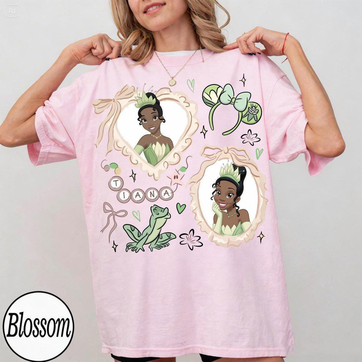 Tiana — Gildan Sweatshirt fan art by Snagva (6)