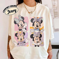 Retro Minnie Mouse Comfort Colors — Gildan Sweatshirt fan art by Snagva