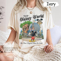 Mickey Mouse Disney World Florida 1971 — Gildan Hoodie fan art by Snagva (3)