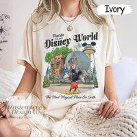 Mickey Mouse Disney World Florida 1971 — Comfort Colors Tee fan art by Snagva (3)
