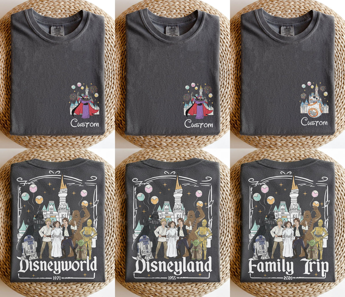 Custom Star Wars Family Coordinating Shirts — Bella+Canvas Tee fan art by Snagva (2)