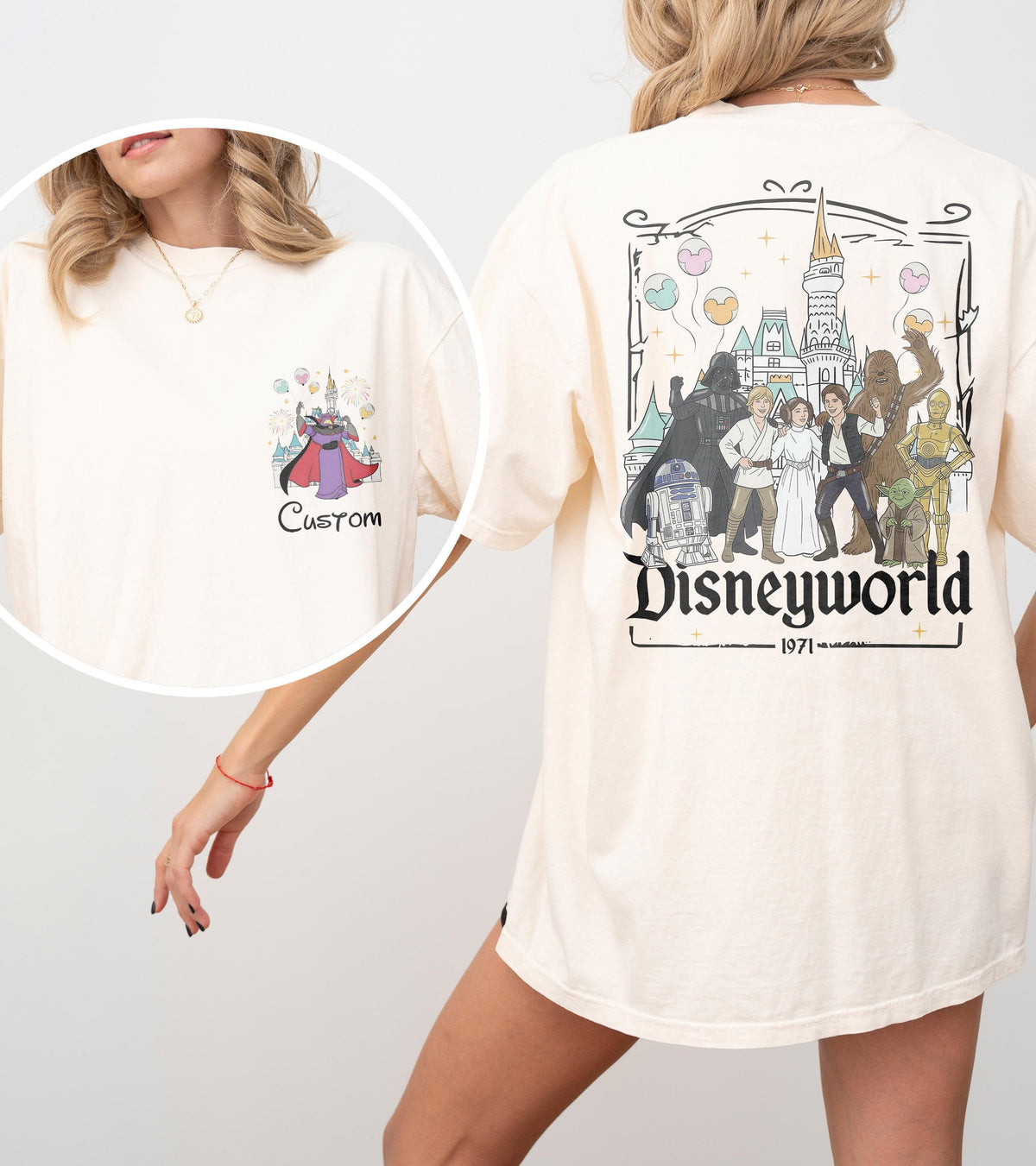 Custom Star Wars Family Coordinating Shirts — Bella+Canvas Tee fan art by Snagva (4)