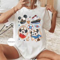 Mickey Minnie Disney Cruise Line — Gildan Sweatshirt fan art by Snagva (4)