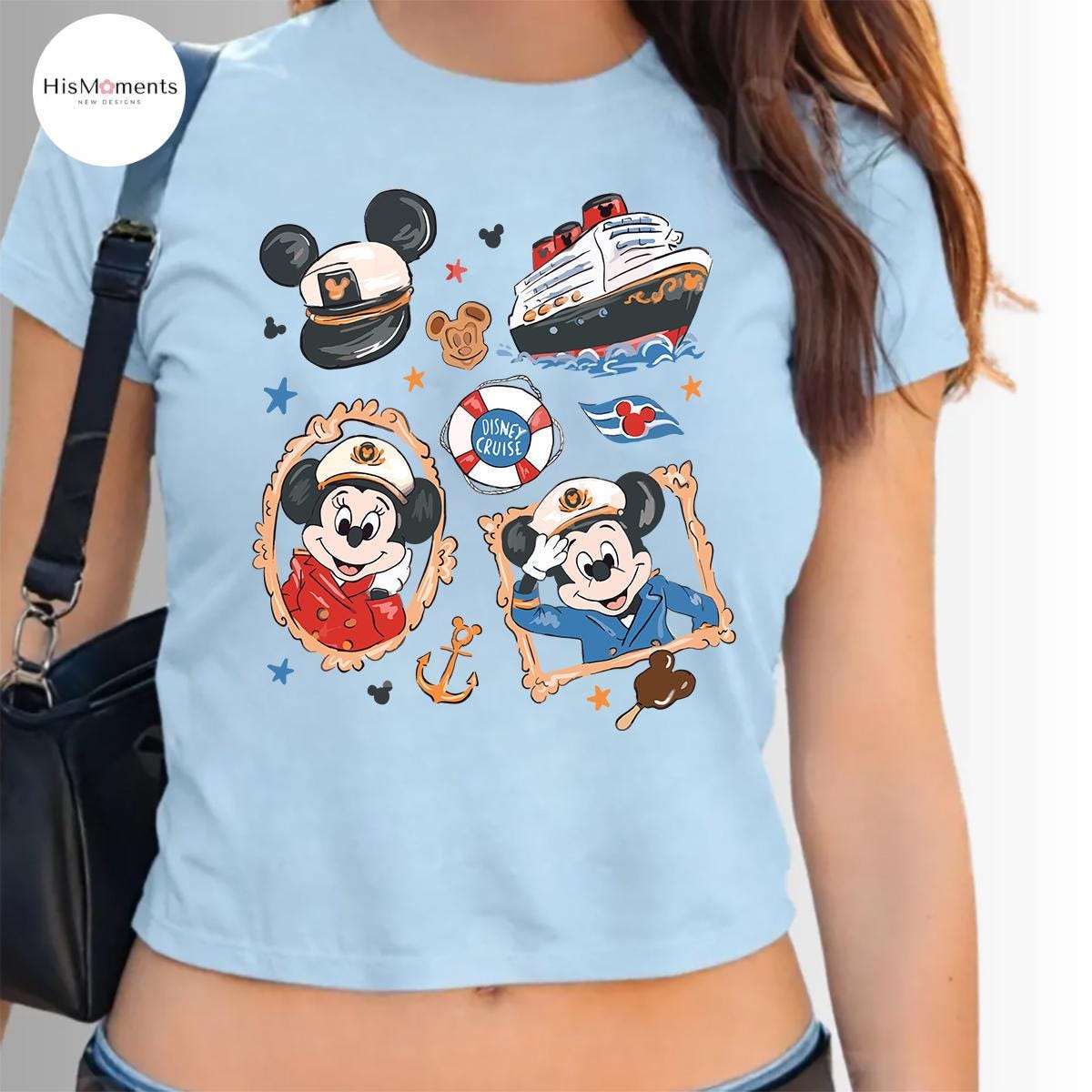 Mickey Minnie Disney Cruise Line — Gildan Sweatshirt fan art by Snagva (7)