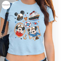Mickey Minnie Disney Cruise Line — Gildan Sweatshirt fan art by Snagva (7)