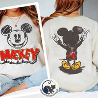 Comfort Colors Retro Mickey Mouse — Gildan Hoodie fan art by Snagva