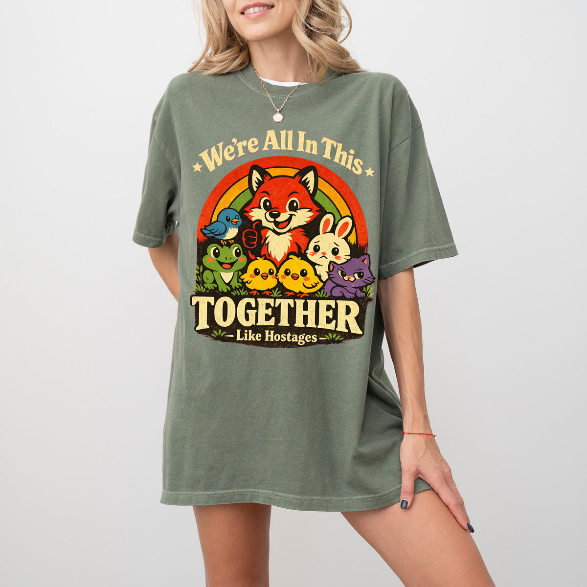 We're All In This Together — Gildan Sweatshirt fan art by Snagva (2)