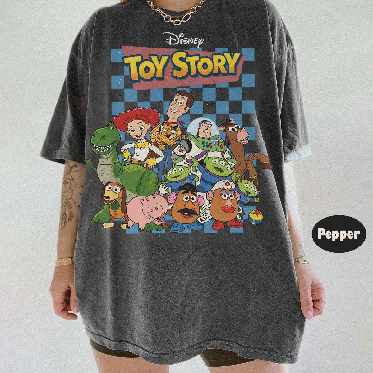 Comfort Colors® Retro Toy Story 1995 — Bella+Canvas Tee fan art by Snagva (3)