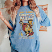 Mickey Minnie's Runaway Railway Adventure — Gildan Hoodie fan art by Snagva (4)