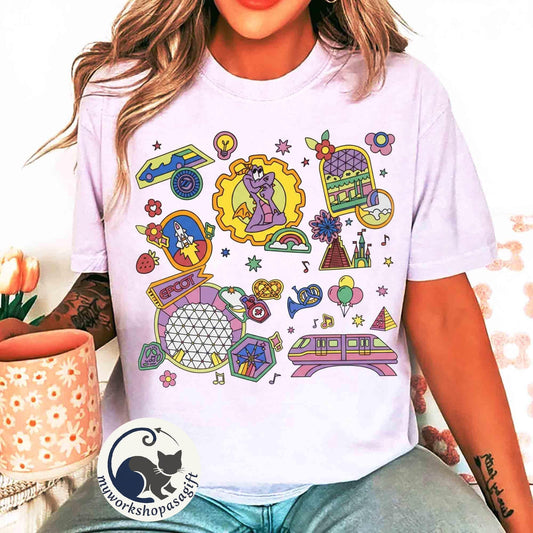 Comfort Colors Epcot Center 1982 — Gildan Sweatshirt