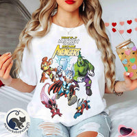What If Mickey and Friends Became the Avengers — Gildan Hoodie fan art by Snagva