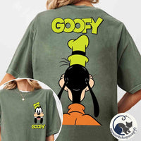 2-sided Disney Mickey and Friends Big Face Retro — Bella+Canvas Tee fan art by Snagva (4)