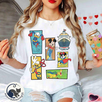 Disney Cruise Destiny Marvel Avenger Mickey and Friends — Comfort Colors Tee fan art by Snagva