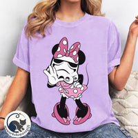 Fun Disney Mickey And Friends Star Wars Stormtrooper — Gildan Hoodie fan art by Snagva (3)