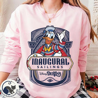 Disney Destiny Inaugural Sailing Mickey and Friends — Gildan Hoodie fan art by Snagva (3)