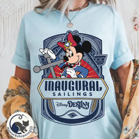 Disney Destiny Inaugural Sailing Mickey and Friends — Comfort Colors Tee fan art by Snagva (4)