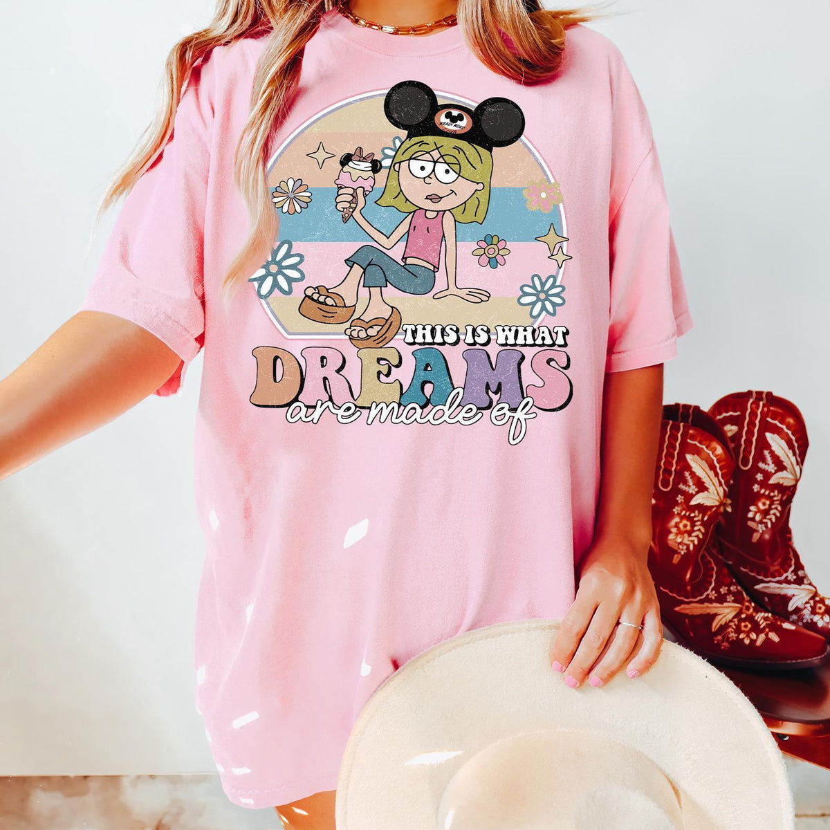 Comfort Colors® Lizzie McGuire Disney — Bella+Canvas Tee fan art by Snagva (6)