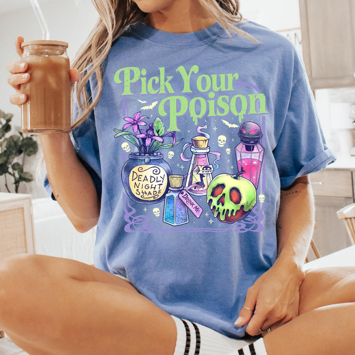 Pick Your Poison — Bella+Canvas Tee fan art by Snagva (5)