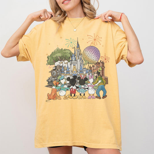 Retro Mickey Disneyworld Comfort Colors — Comfort Colors Tee