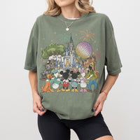 Retro Mickey Disneyworld Comfort Colors — Bella+Canvas Tee fan art by Snagva (7)