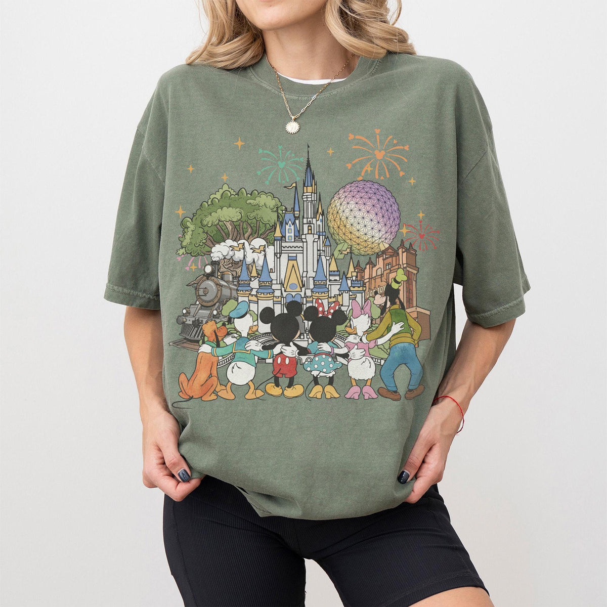 Retro Mickey Disneyworld Comfort Colors — Comfort Colors Tee fan art by Snagva (7)