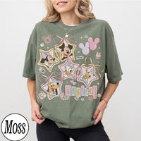 Retro Magical Pastel Coquette Disney — Bella+Canvas Tee fan art by Snagva (8)