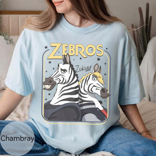 Comfort Colors Disney Zebros Horse Signatures Zootopia — Bella+Canvas Tee