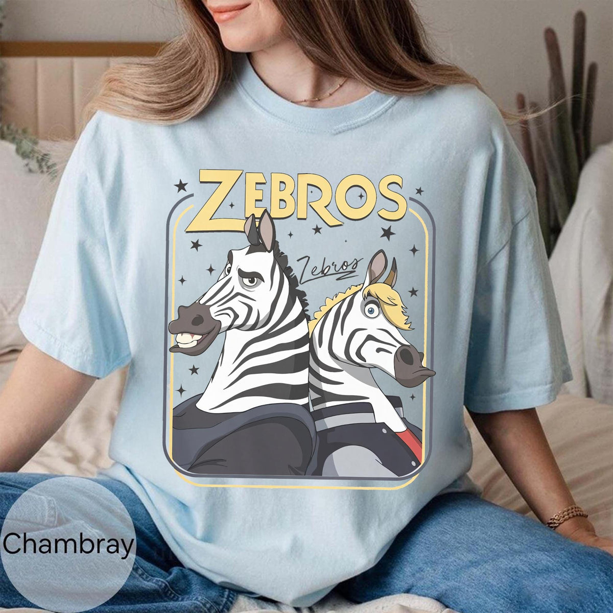 Comfort Colors Disney Zebros Horse Signatures Zootopia — Gildan Sweatshirt fan art by Snagva