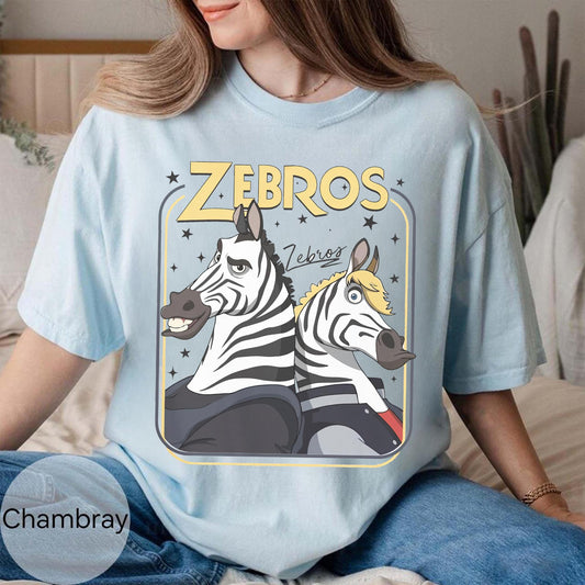 Comfort Colors Disney Zebros Horse Signatures Zootopia — Comfort Colors Tee