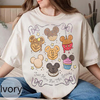 Coquette Bow Disney Just Here For The Snacks — Gildan Hoodie fan art by Snagva