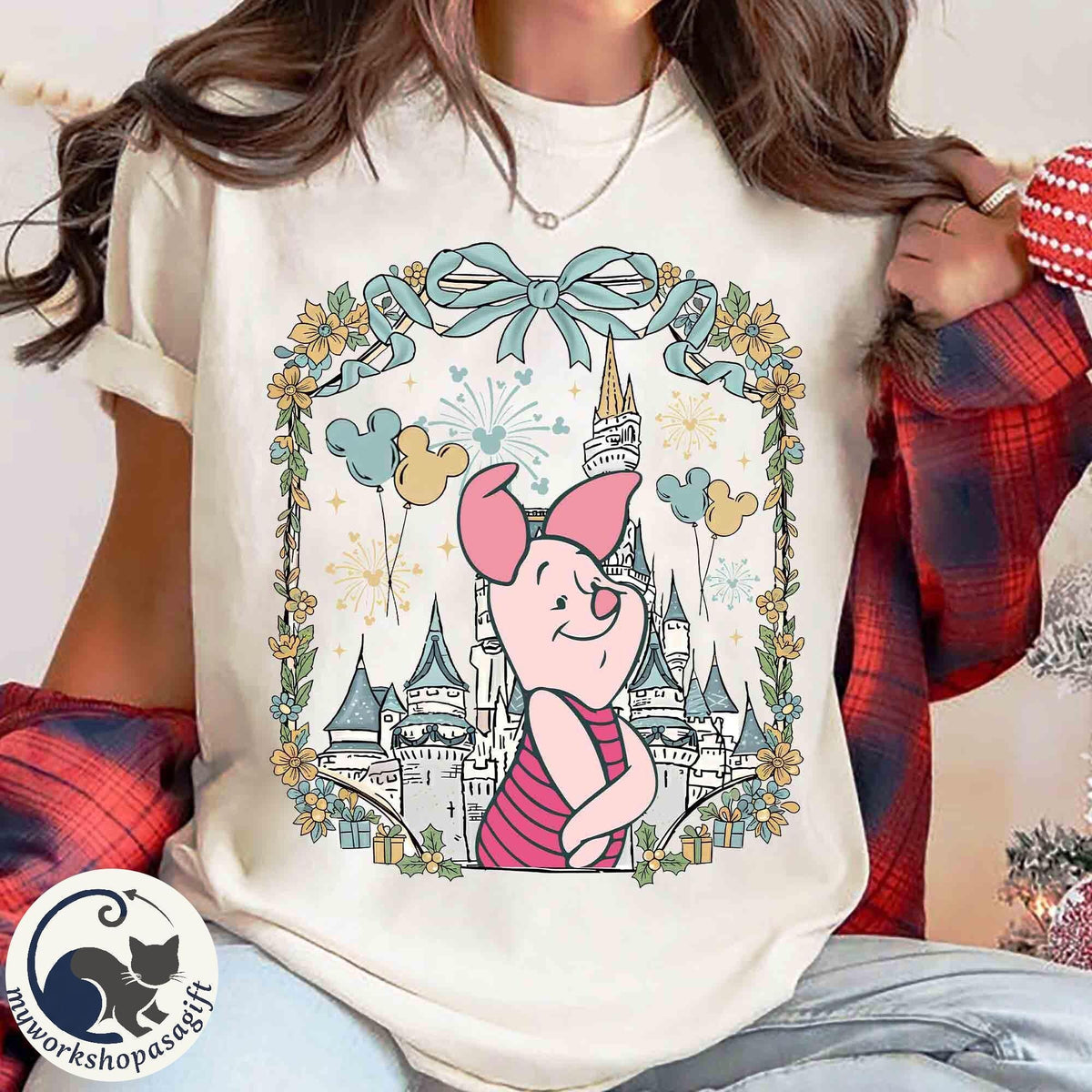 Customize All Characters Disney Magical Castle — Bella+Canvas Tee fan art by Snagva (2)