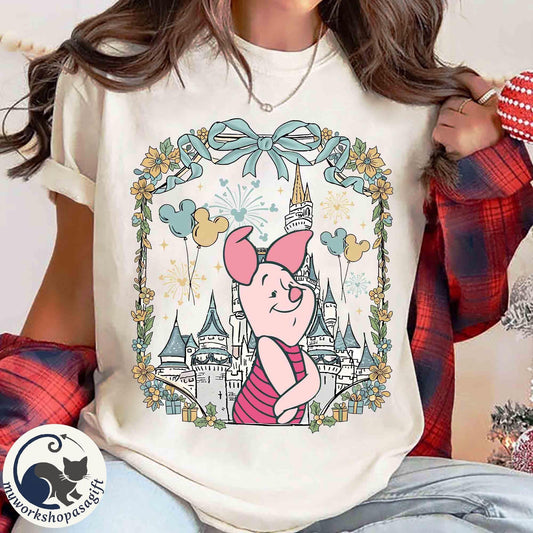 Customize All Characters Disney Magical Castle — Bella+Canvas Tee