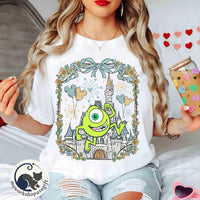 Customize All Characters Disney Magical Castle — Bella+Canvas Tee fan art by Snagva (5)