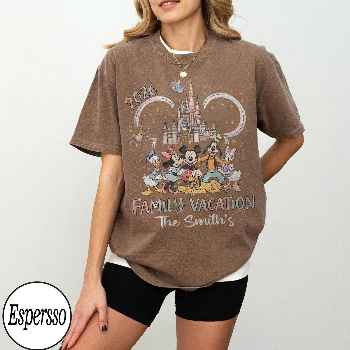 Custom Disney Family Trip 2026 Comfort Colors — Gildan Sweatshirt fan art by Snagva (5)