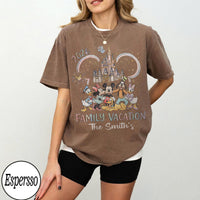 Custom Disney Family Trip 2026 Comfort Colors — Gildan Hoodie fan art by Snagva (5)