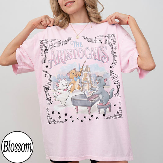 Aristocats Marie Cat — Bella+Canvas Tee