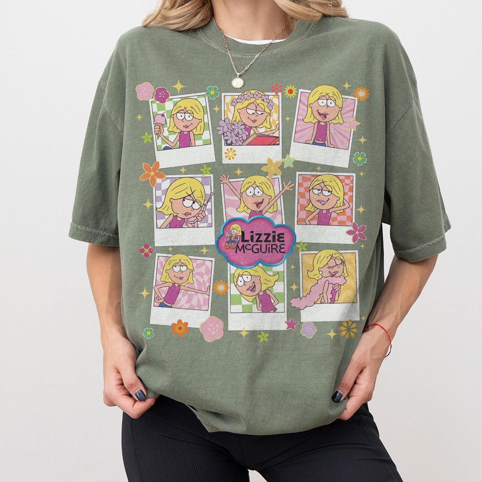 Lizzie McGuire 90s Comfort Colors — Gildan Hoodie fan art by Snagva