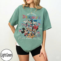 Comfort Colors Disneyworld Est 1971 Patriotic Mickey Friends — Bella+Canvas Tee fan art by Snagva (4)